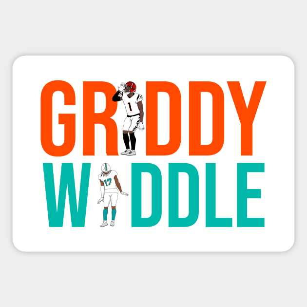 Yellow griddy and waddle Magnet by Rsclstar